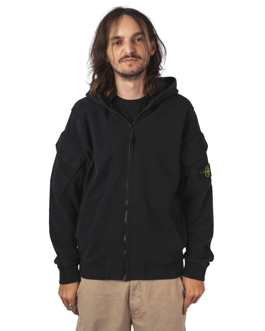 Stone Island – Brushed Organic Cotton Fleece – People's Rag