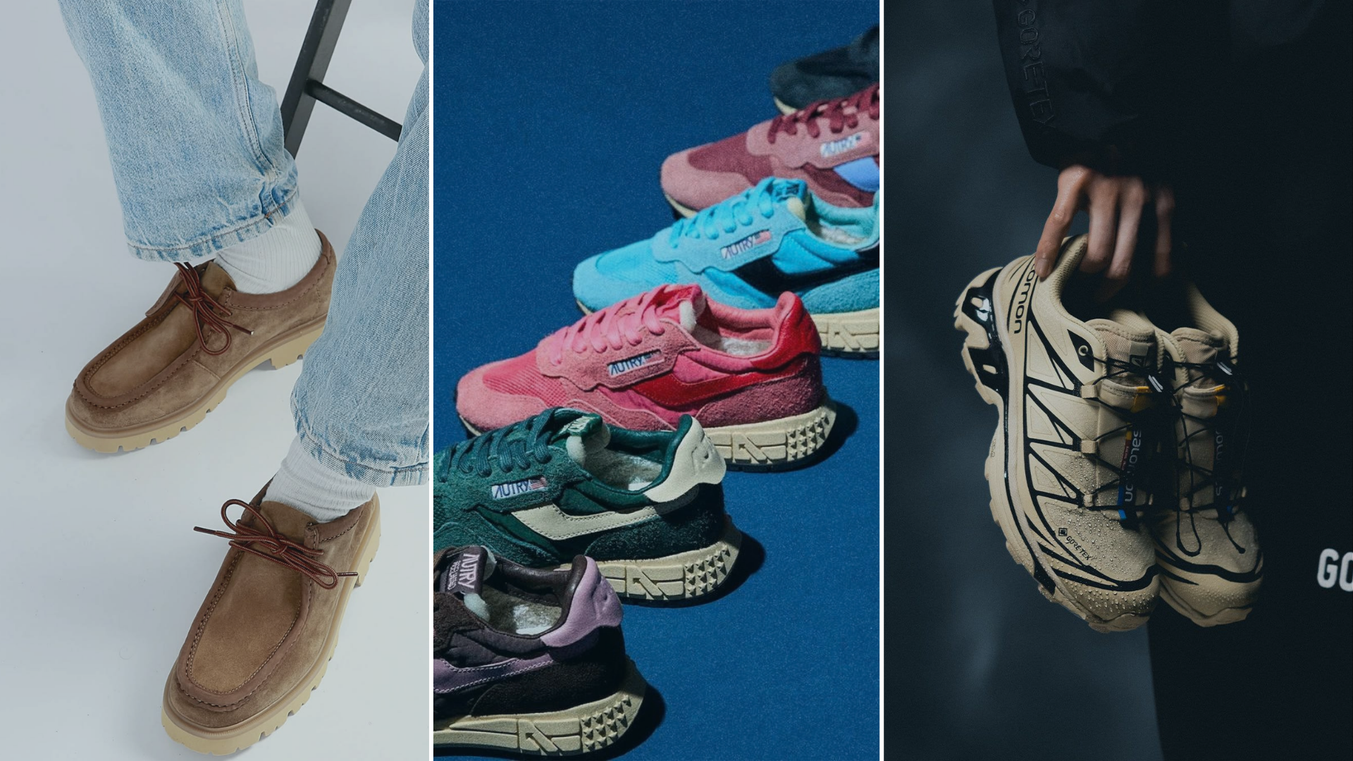 Salomon, Clarks, Autry : 3 paires de chaussures pour aborder l'automne