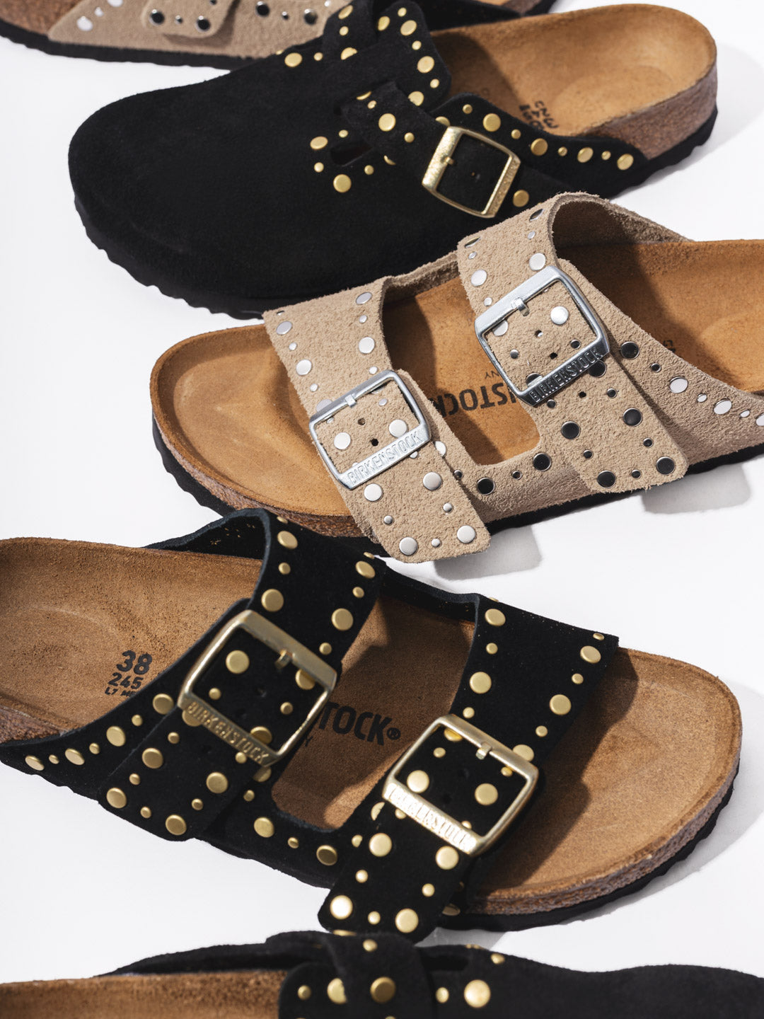 Birkenstock à Rivets : L'élégance brute au creux de votre pied