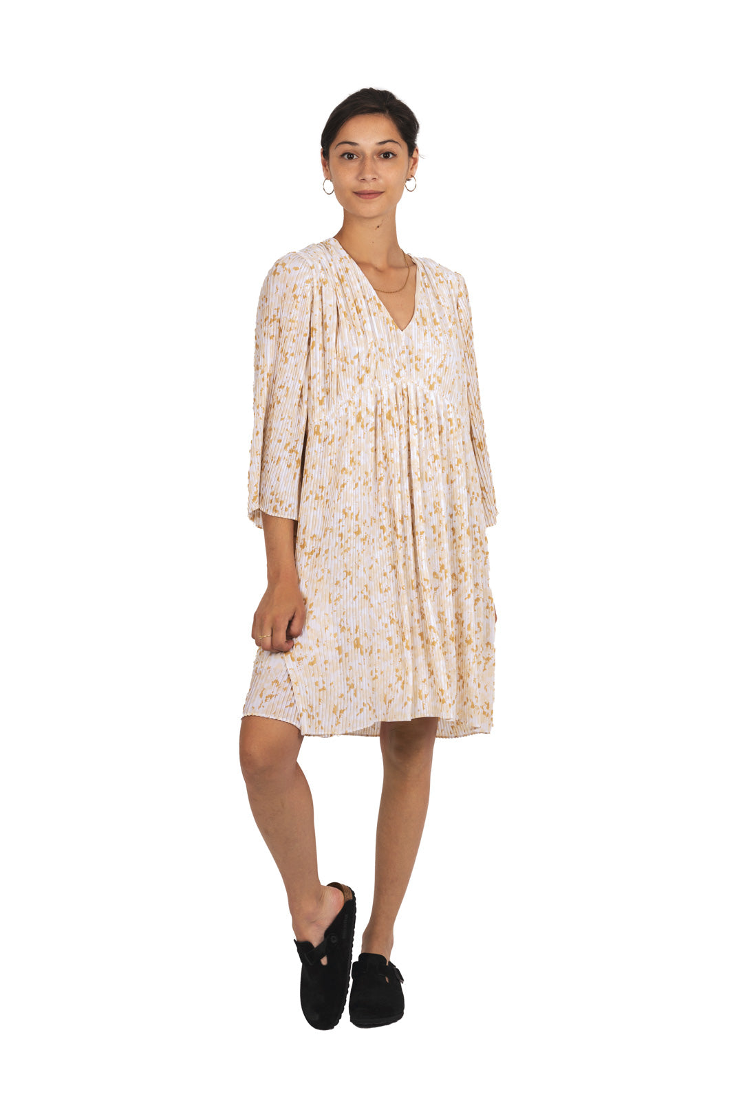 SCARLET DRESS AOP 6621