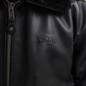 Walk in Paris X Schott NYC - The Black Flight Jacket