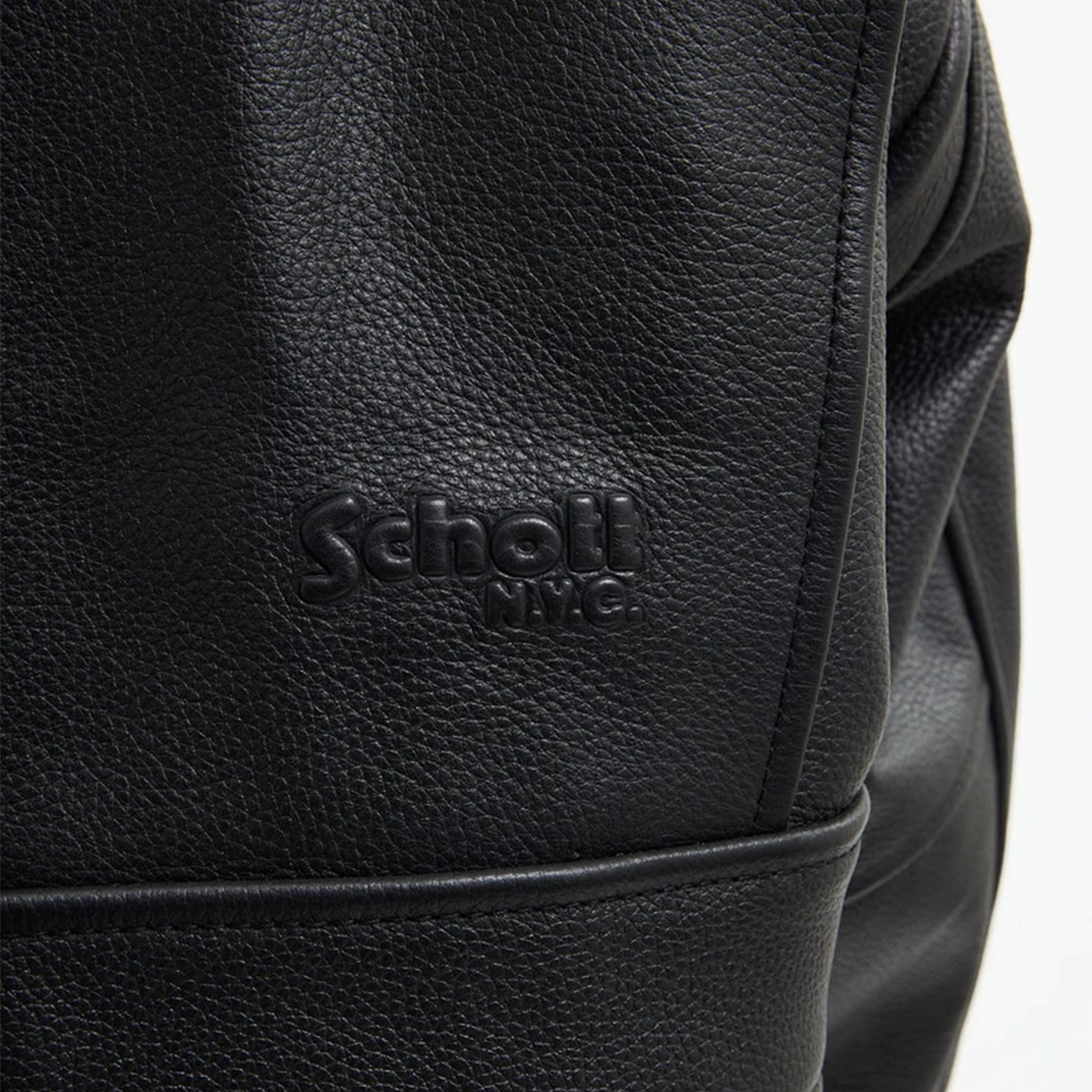 Walk in Paris X Schott NYC - The Black Flight Jacket