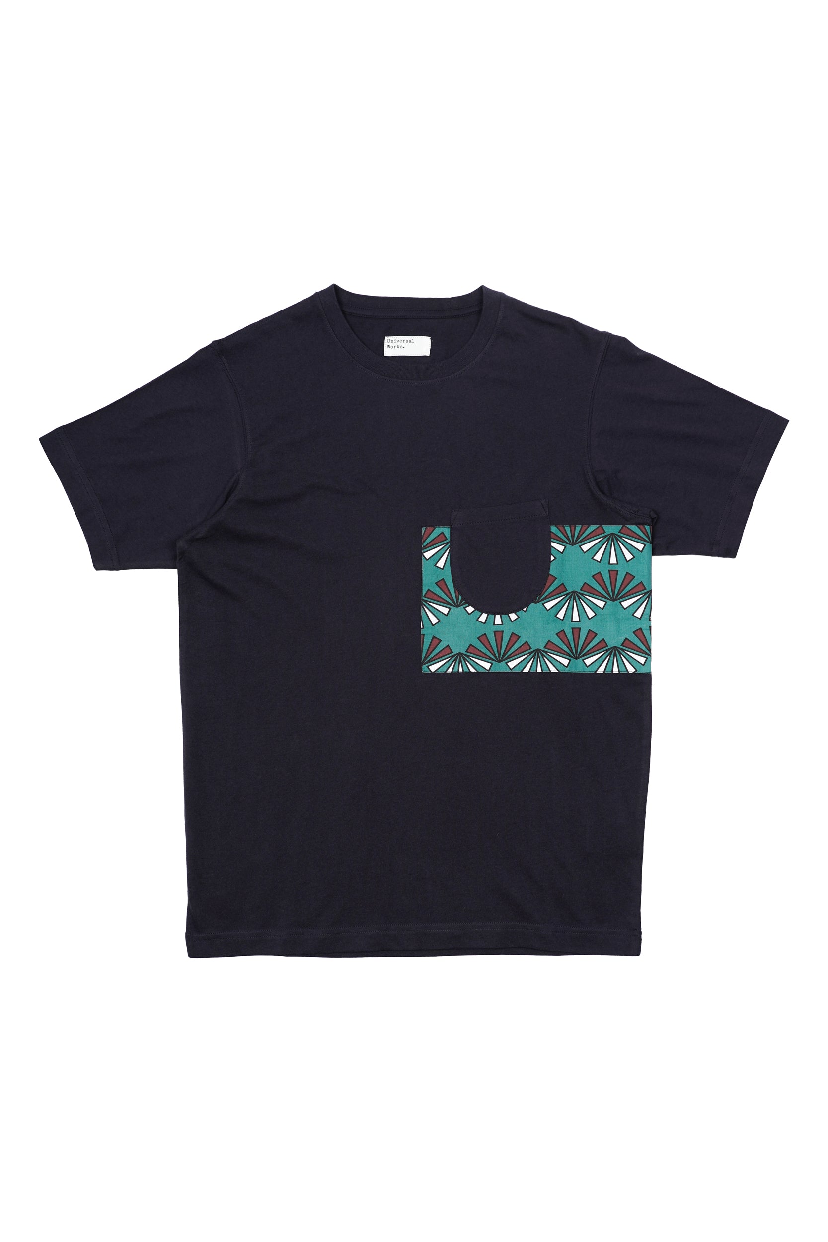 WOVEN PANEL TEE