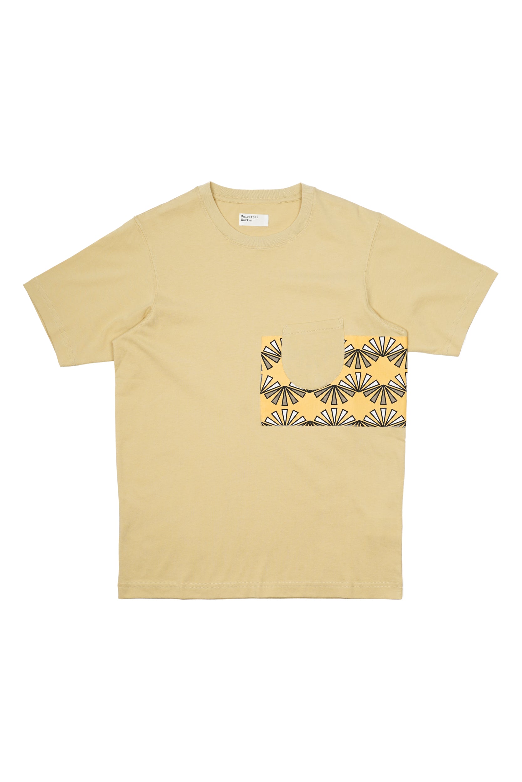 WOVEN PANEL TEE
