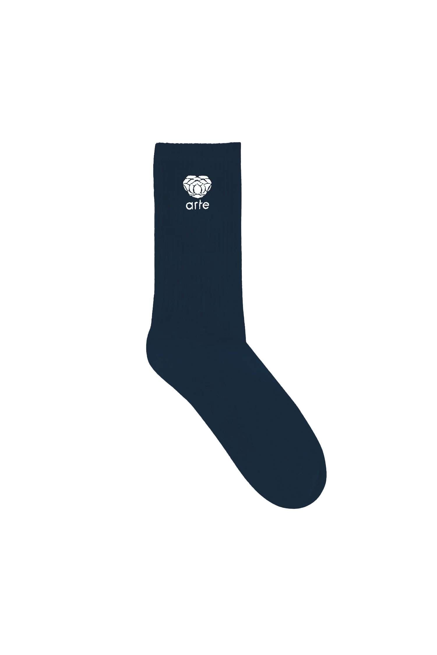 HEART FLOWER LOGO SOCKS