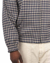Reversible Plaid Leather Jacket