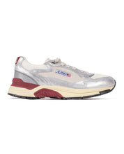Hyperway Low Suede Silver Mesh
