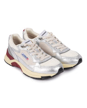 Hyperway Low Suede Silver Mesh