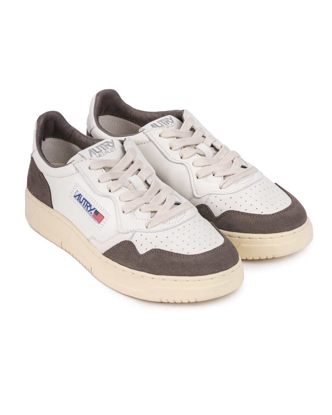 Medalist Low Goat Suede