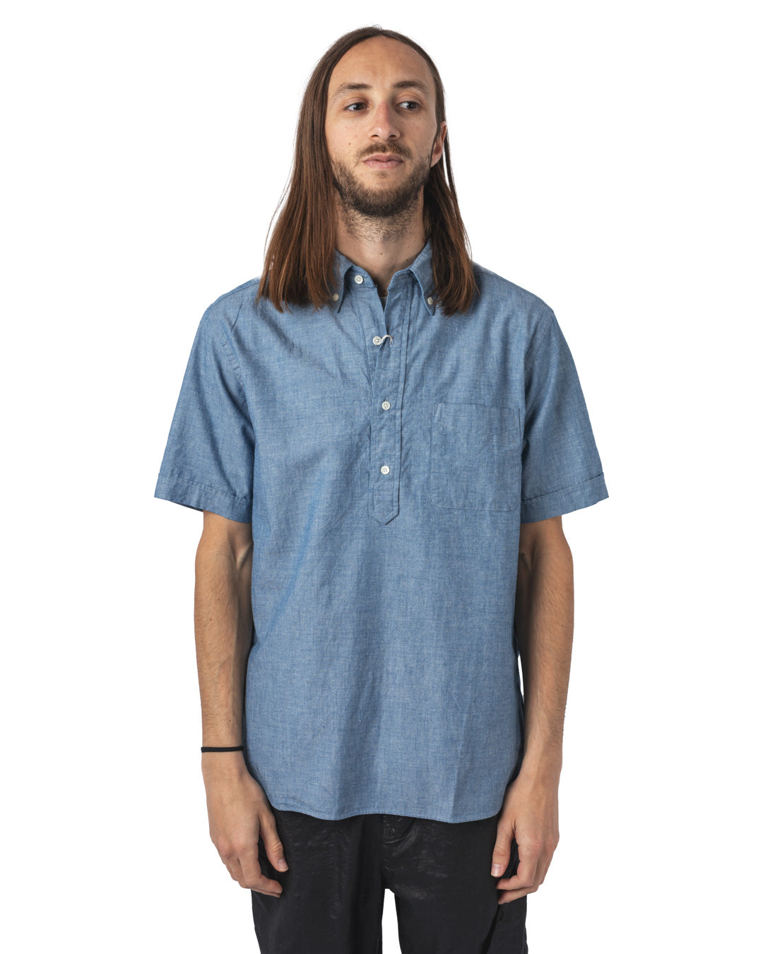 BD Pullover Short Sleeve Chambray