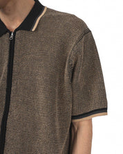 Zip Knit Polo