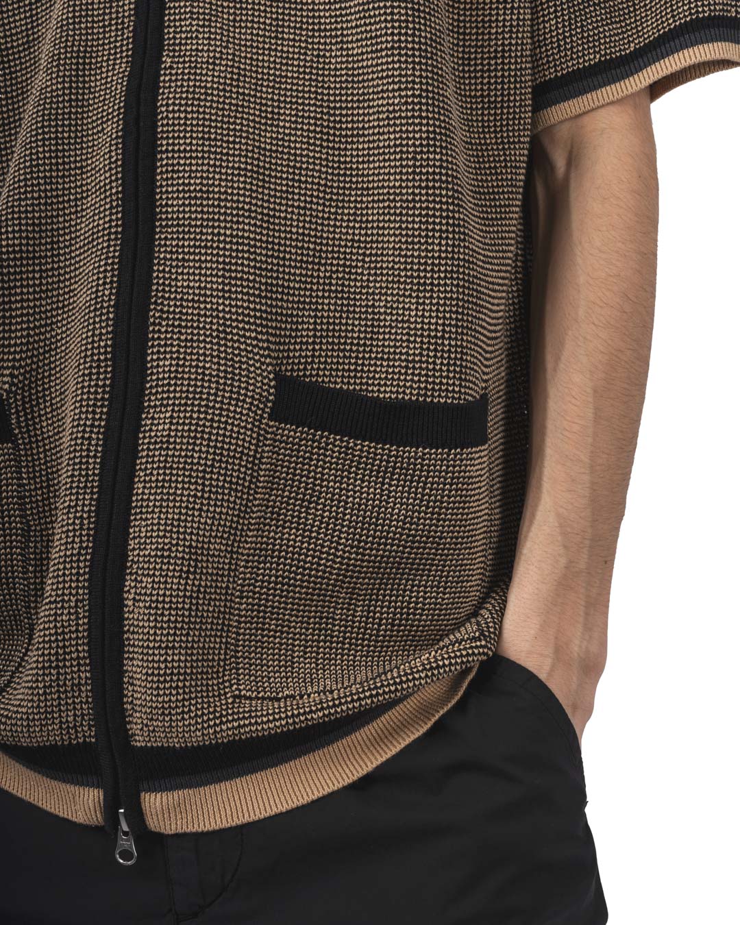 Zip Knit Polo