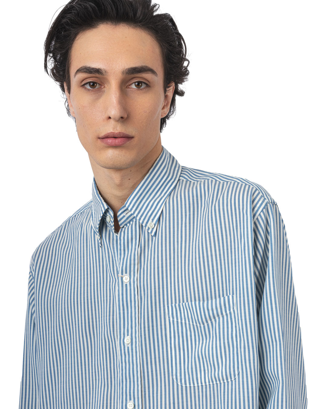 B.D. Classic-fit Wool Stripe