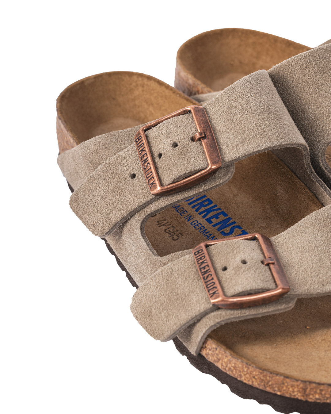 ARIZONA SFB LEATHER SANDALS - TAUPE