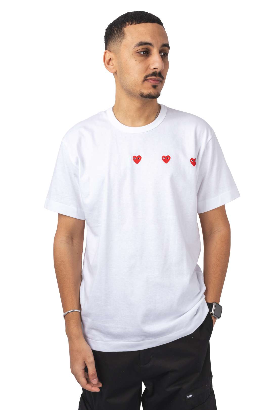 3 HEARTS LOGO TEE