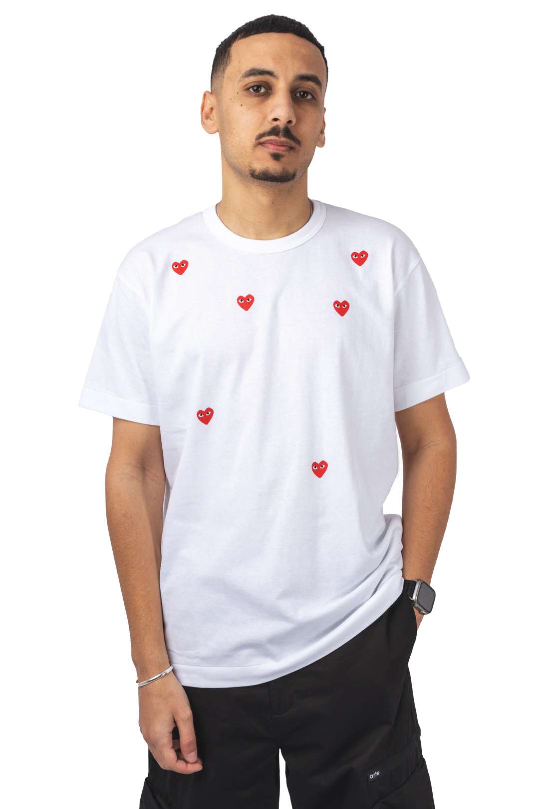 6 HEARTS LOGO TEE