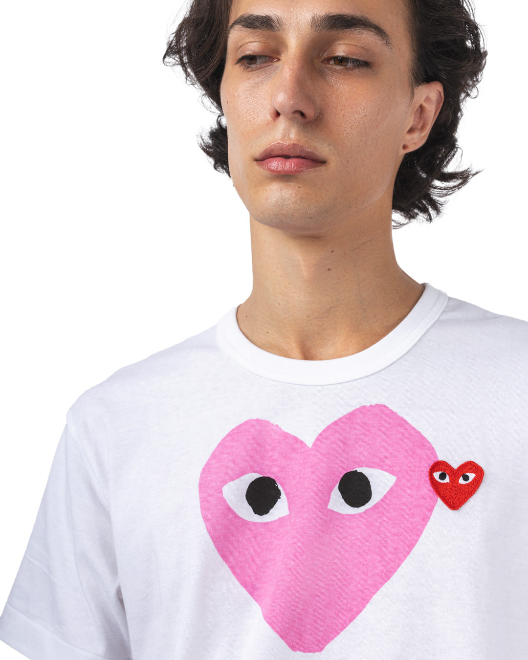 T-shirt Red Emblem Big Heart