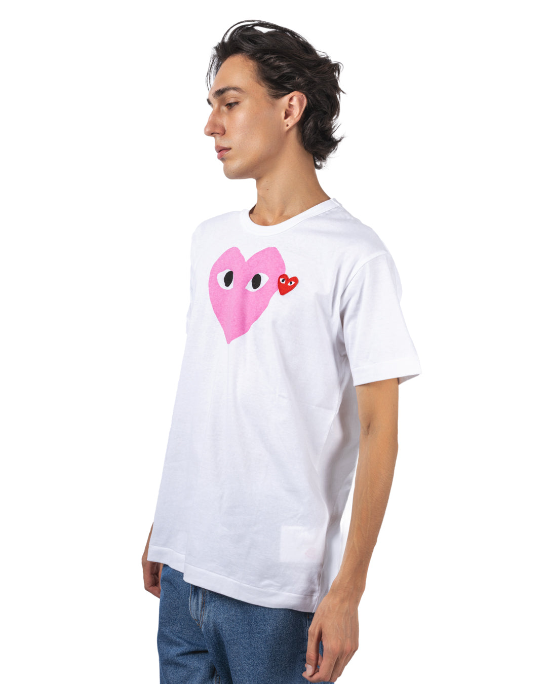 T-shirt Red Emblem Big Heart