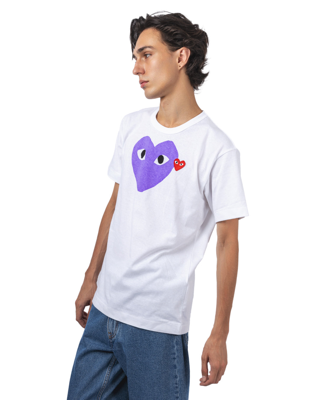 T-shirt Red Emblem Big Heart