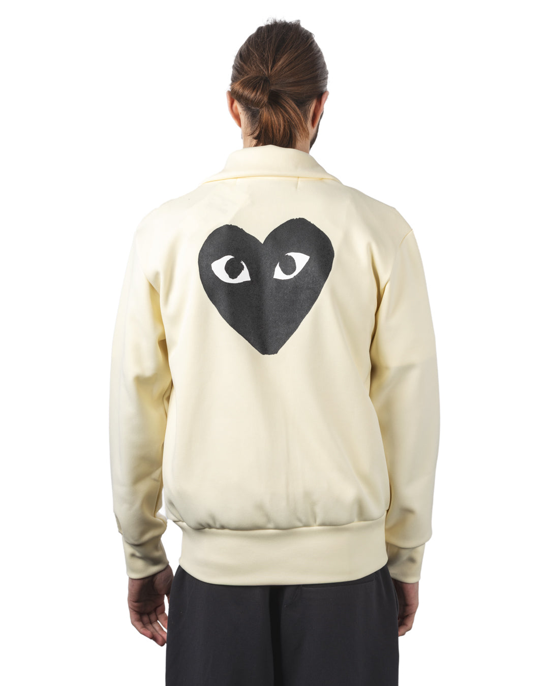 Zip Sweatshirt Black Emblem knit