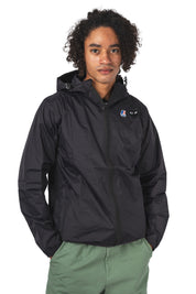 K-Way Zip Jacket Black Emblem