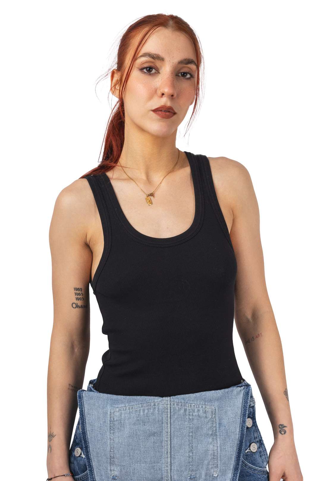 ORGANIC RIB TANK TOP