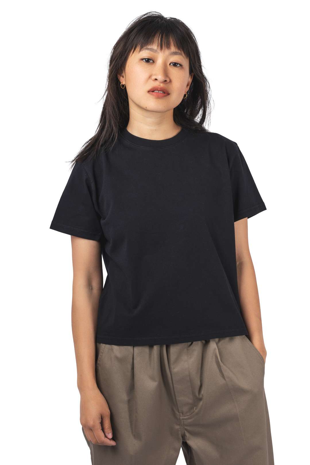 ORGANIC BOXY CROP TEE