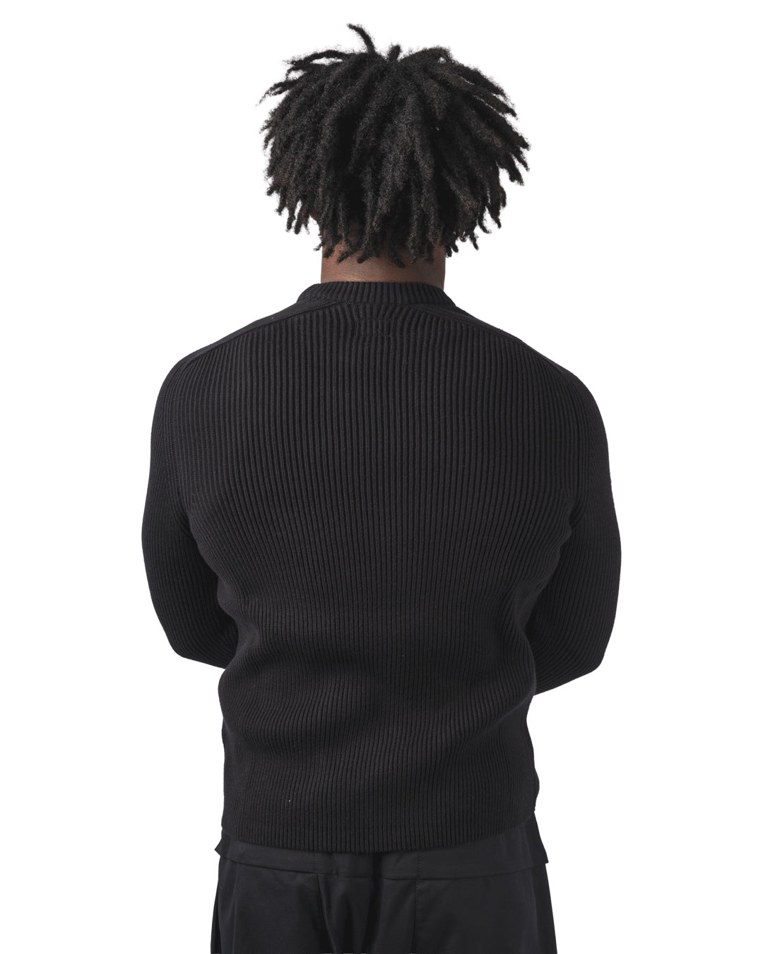 KNITWEAR CREW NECK IN FULL RIB