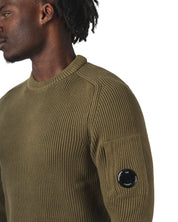 KNITWEAR CREW NECK IN FULL RIB