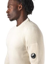 KNITWEAR CREW NECK IN FULL RIB
