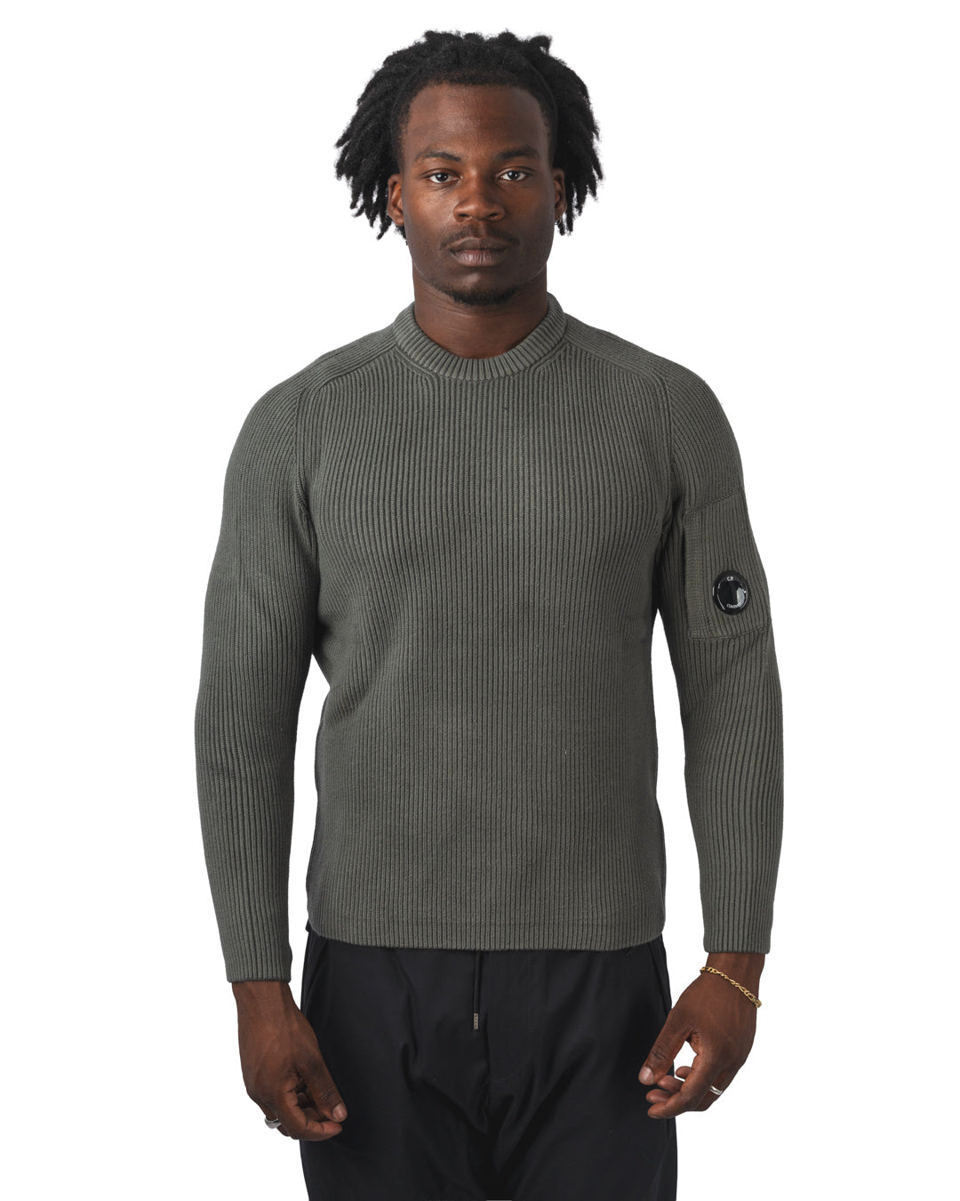 KNITWEAR CREW NECK IN FULL RIB