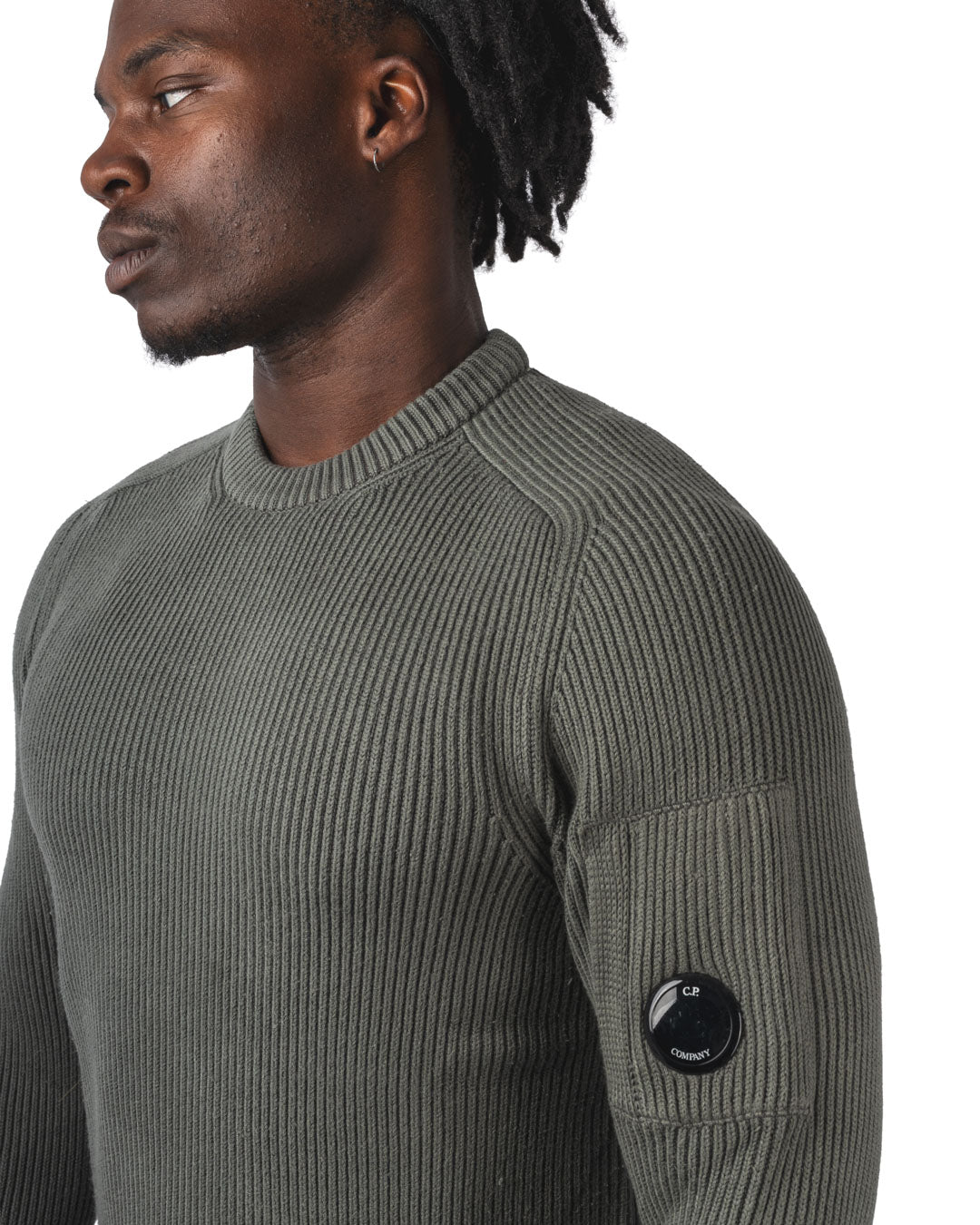 KNITWEAR CREW NECK IN FULL RIB