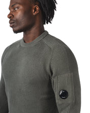 KNITWEAR CREW NECK IN FULL RIB