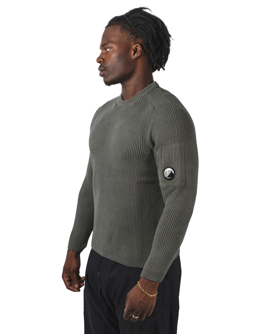KNITWEAR CREW NECK IN FULL RIB