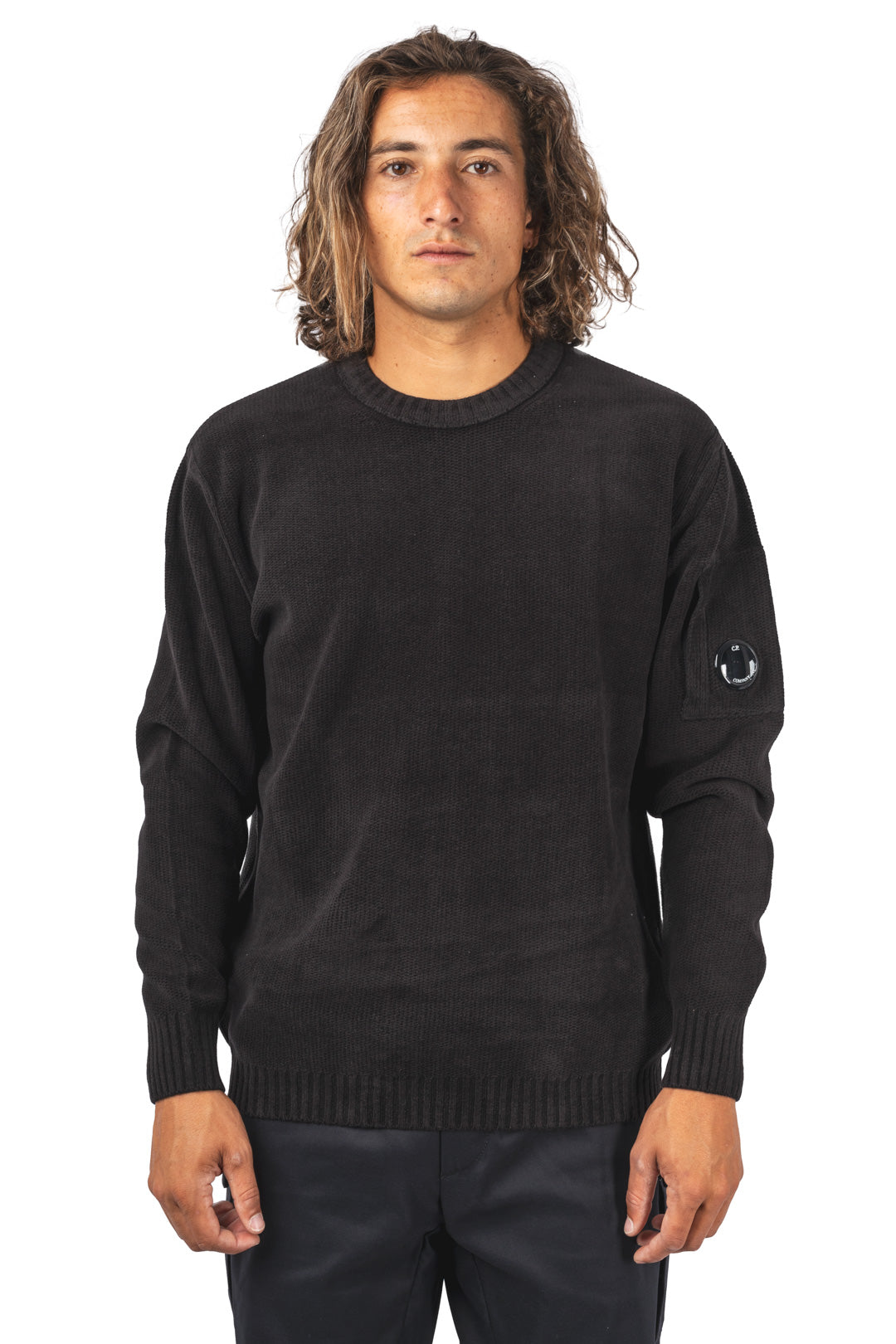 KNITWEAR CREW NECK IN CHENILLE