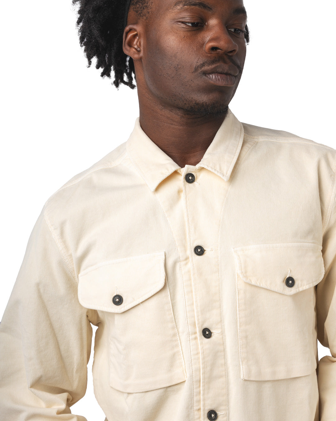 Corduroy overshirt