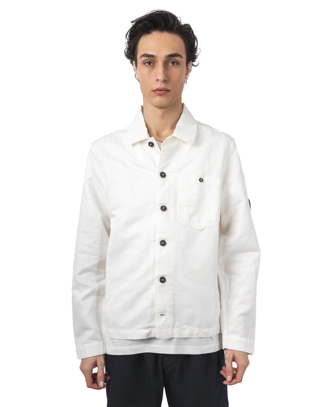 Cotton Linen Lens Overshirt