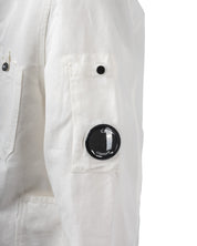 Cotton Linen Lens Overshirt