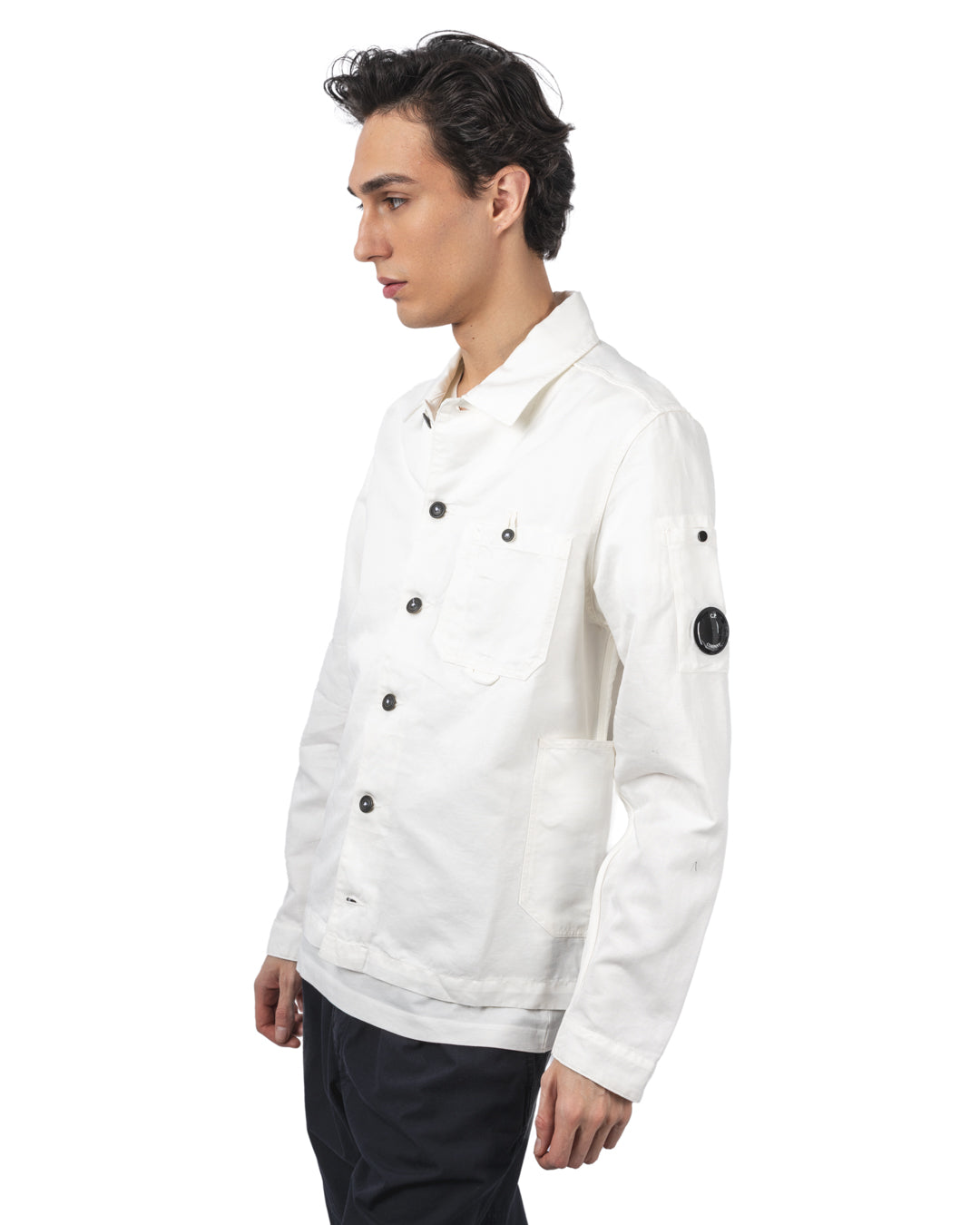 Cotton Linen Lens Overshirt
