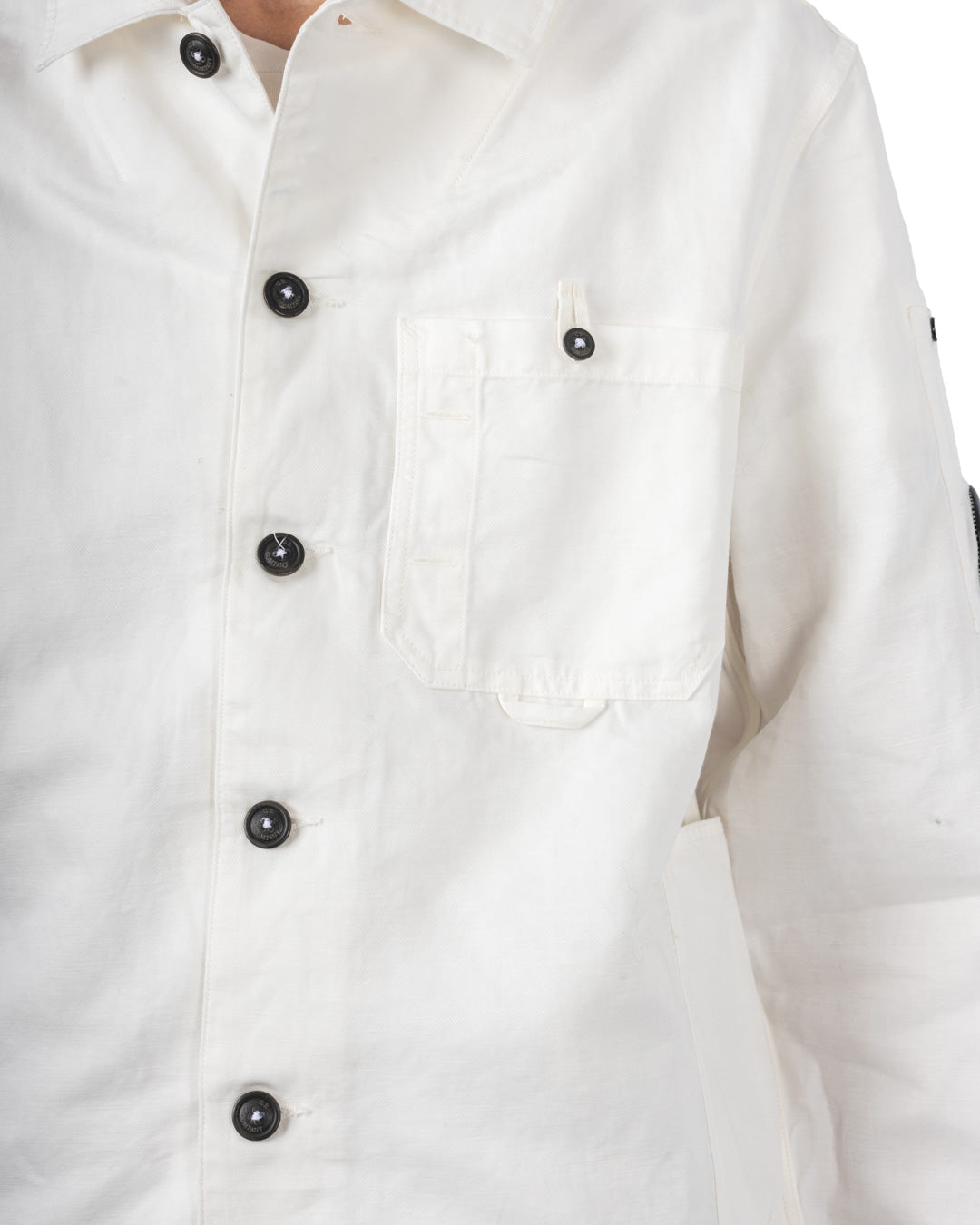 Cotton Linen Lens Overshirt