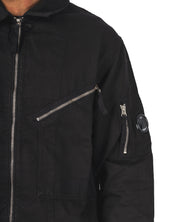 Cotton Linen Full Zip Overshirt
