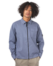 Organic Gabardine Full Zip Overshirt
