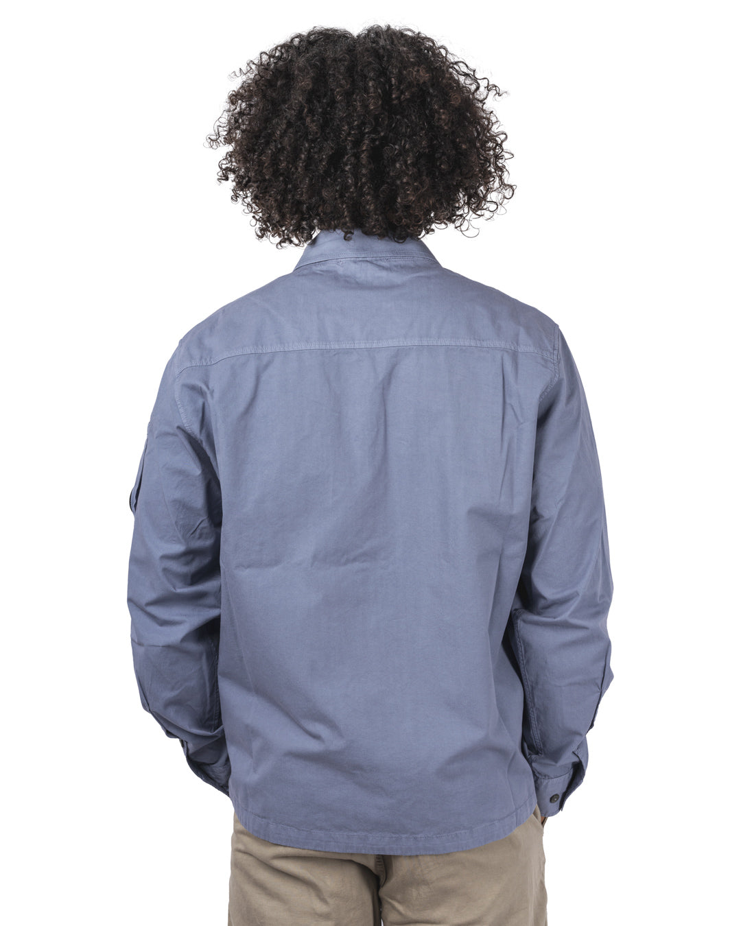 Organic Gabardine Full Zip Overshirt