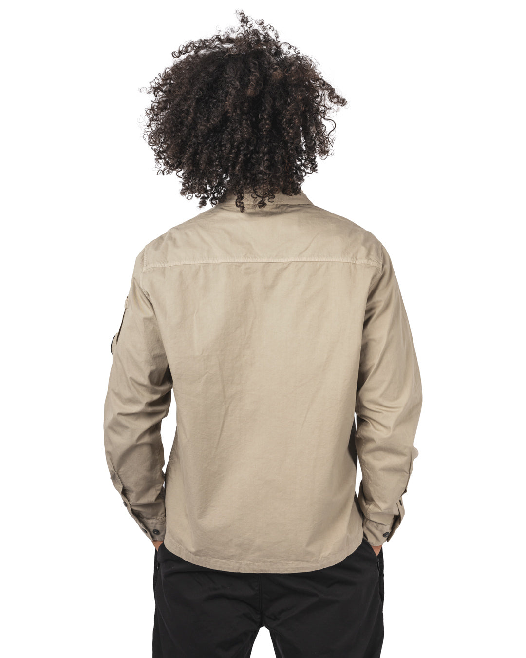 Organic Gabardine Full Zip Overshirt