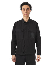 Organic Gabardine Lens Overshirt