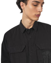 Organic Gabardine Lens Overshirt
