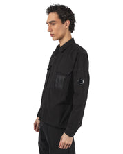 Organic Gabardine Lens Overshirt