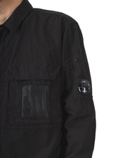Organic Gabardine Lens Overshirt