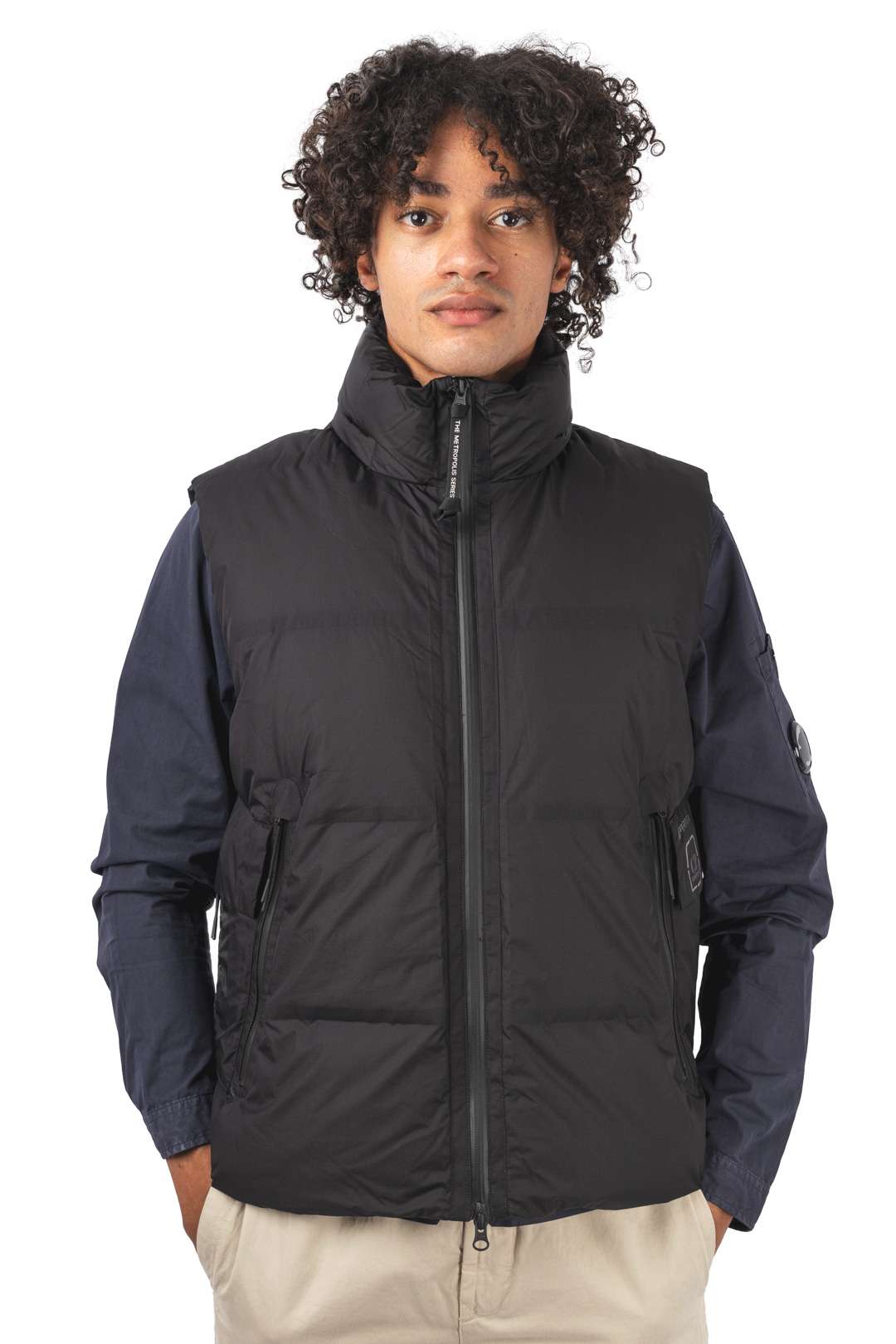 METROPOLIS HOODED DOWN VEST