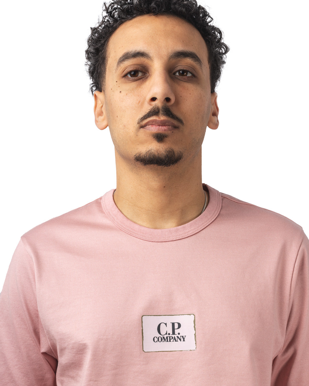 30/2 Mercerized Jersey Twisted Small Logo T-Shirt